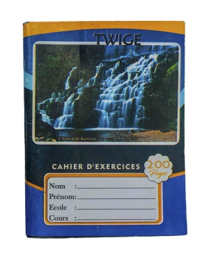 Cahier TWIGE 200 pages