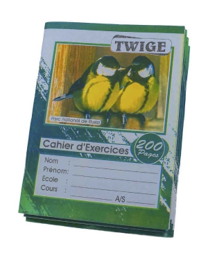 Cahier TWIGE 200 pages