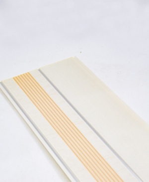 Moulure de plafond pour lambris mural et de plafond en PVC - Longueur 210 mm 